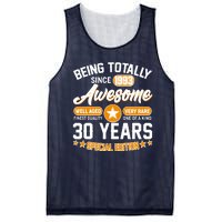 Being Totally Awesome Special Edition Since 1993 30 Years Birthday Mesh Reversible Basketball Jersey Tank