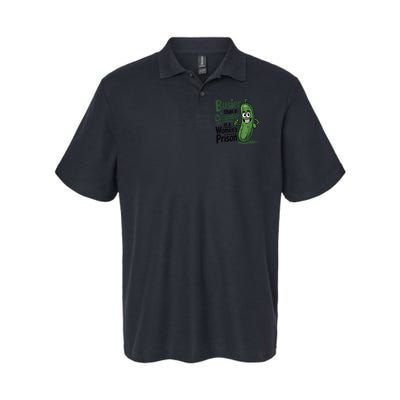 Busier Than A Cucumber In A Woman's Prison Polo