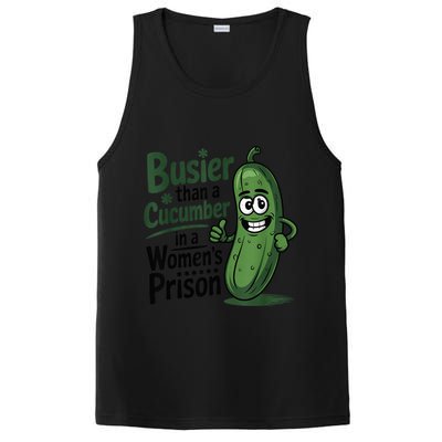 Busier Than A Cucumber In A Woman's Prison PosiCharge Competitor Tank