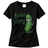 Busier Than A Cucumber In A Woman's Prison Womens T-Shirt