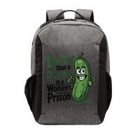 Busier Than A Cucumber In A Woman's Prison Vector Backpack