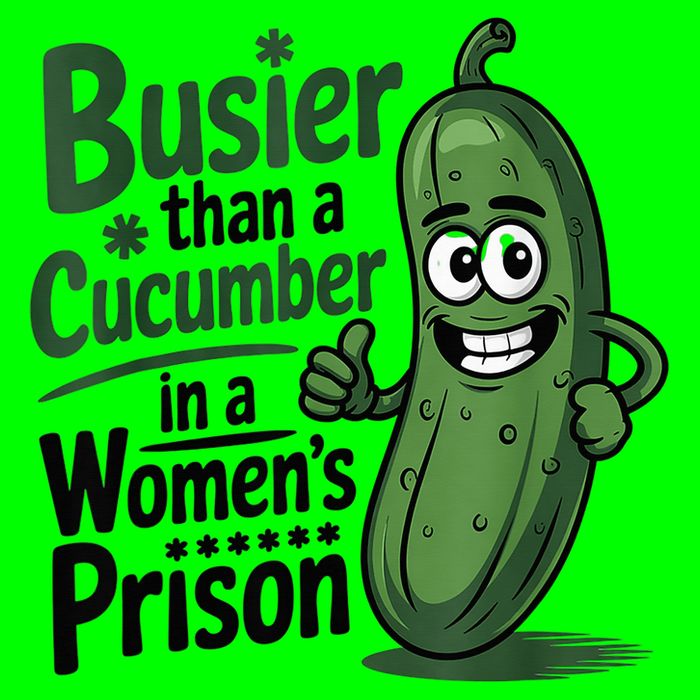 Busier Than A Cucumber In A Woman's Prison Mousepad