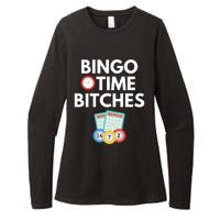 Bingo Time Bitches Funny Bingo Player Game Lover Gift Humor Womens CVC Long Sleeve Shirt