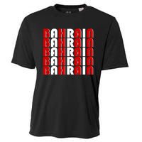 Bahrain Typography Cooling Performance Crew T-Shirt