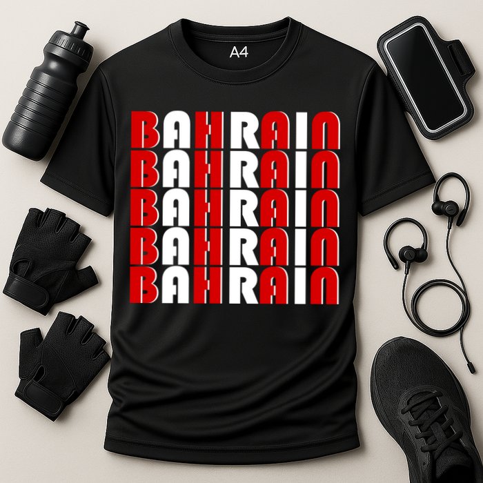 Bahrain Typography Performance Shirt