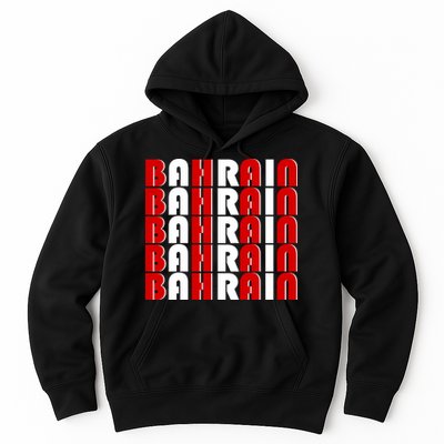 Bahrain Typography Hoodie