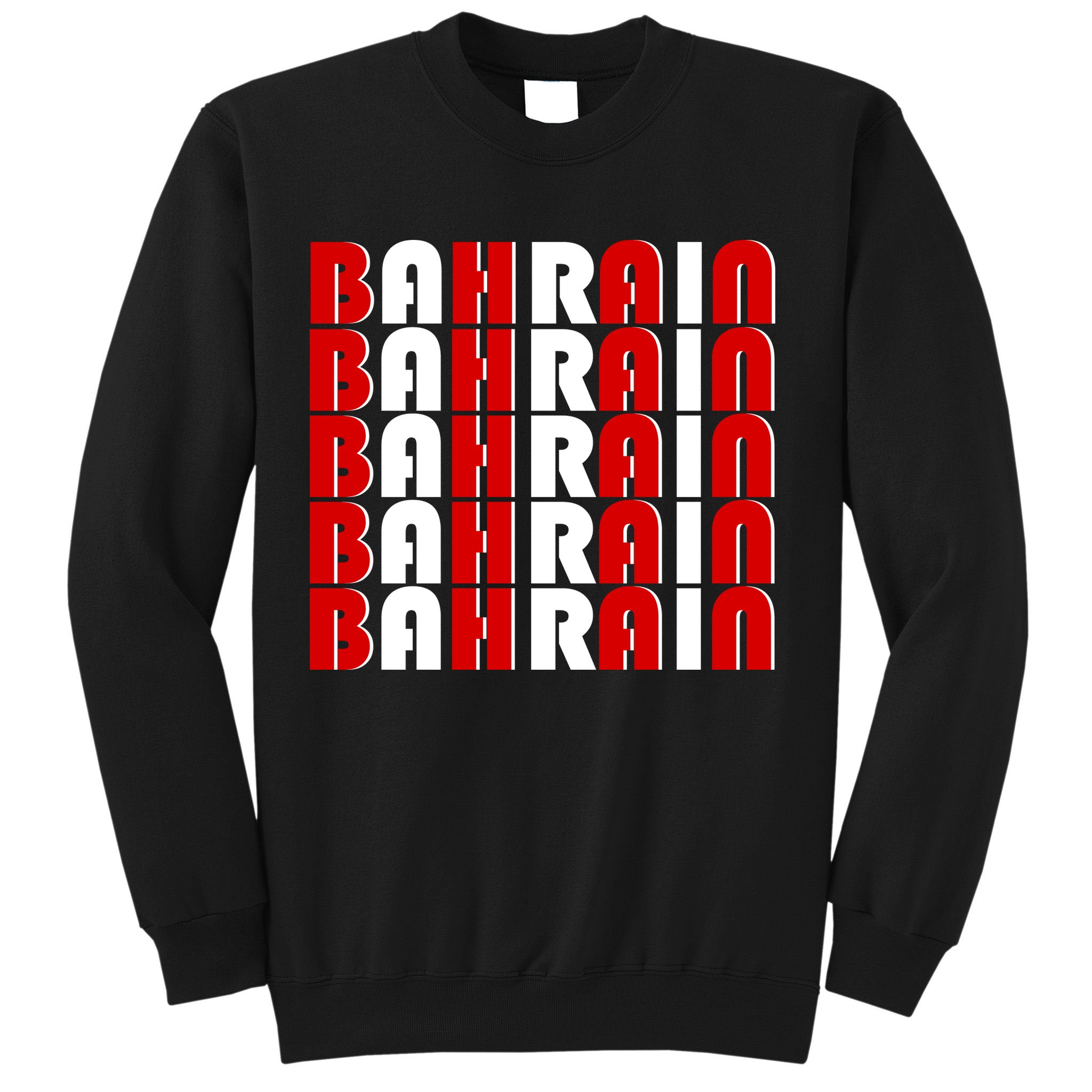 Bahrain Typography Sweatshirt