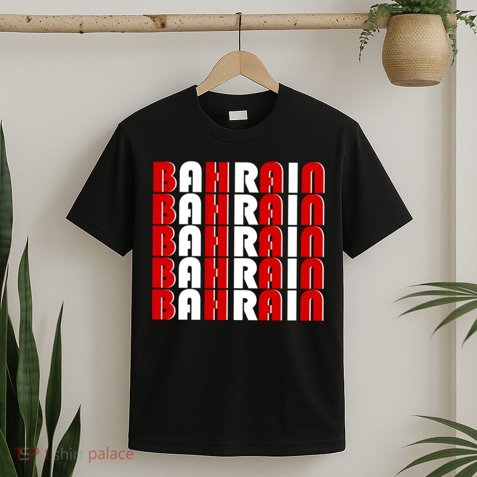 Bahrain Typography T-Shirt