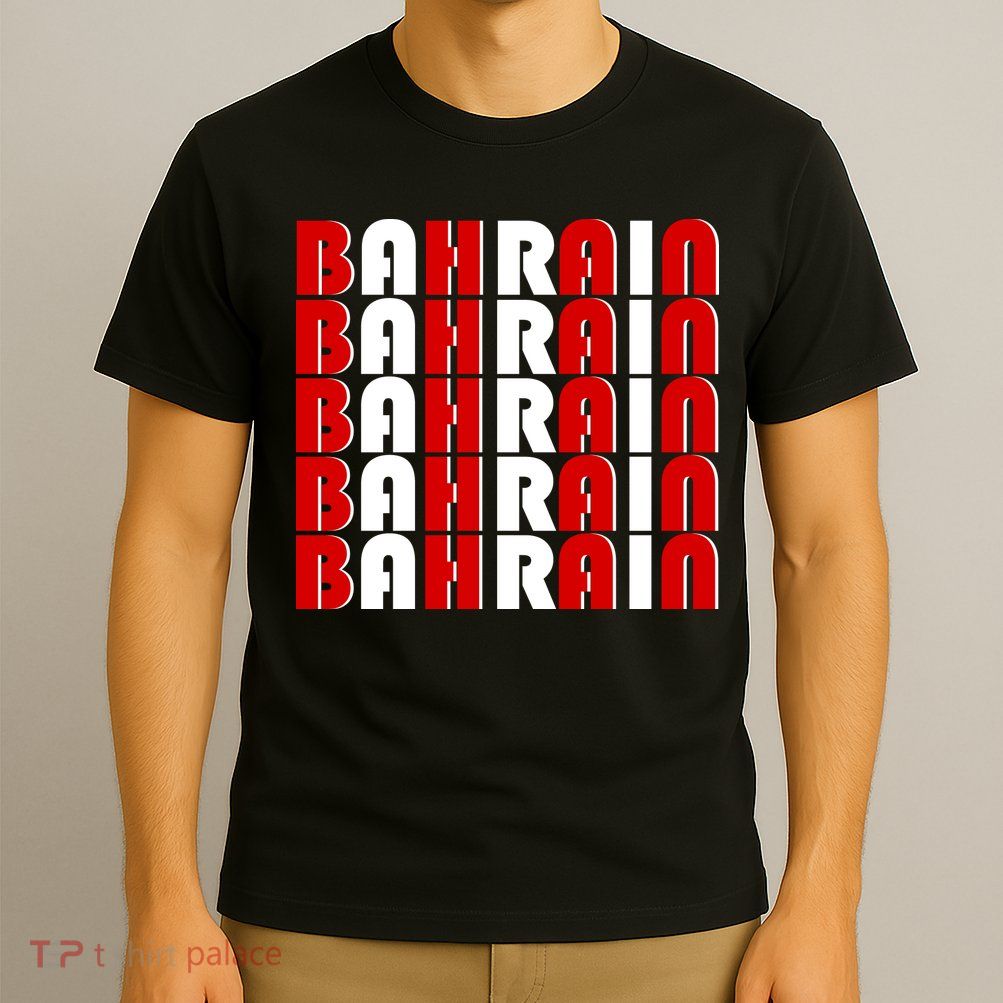 Bahrain Typography T-Shirt