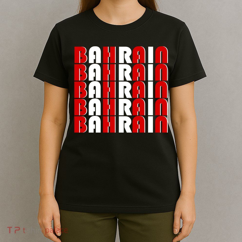 Bahrain Typography T-Shirt