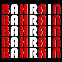 Bahrain Typography Sustainable Bucket Hat