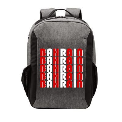 Bahrain Typography Vector Backpack