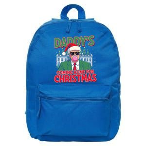 Bubblegum Trump Blowing Christmas 16 in Basic Backpack