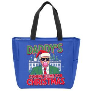 Bubblegum Trump Blowing Christmas Zip Tote Bag