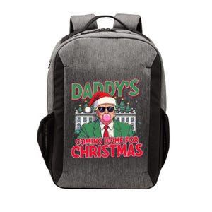 Bubblegum Trump Blowing Christmas Vector Backpack