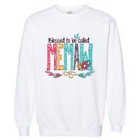 Blessed To Be Called Memaw Colorful Mothers Day Gifts Garment-Dyed Sweatshirt