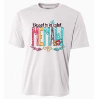 Blessed To Be Called Memaw Colorful Mothers Day Gifts Cooling Performance Crew T-Shirt