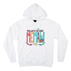 Blessed To Be Called Memaw Colorful Mothers Day Gifts Hoodie