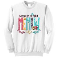 Blessed To Be Called Memaw Colorful Mothers Day Gifts Sweatshirt