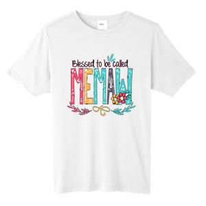 Blessed To Be Called Memaw Colorful Mothers Day Gifts Tall Fusion ChromaSoft Performance T-Shirt