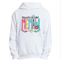 Blessed To Be Called Memaw Colorful Mothers Day Gifts Urban Pullover Hoodie