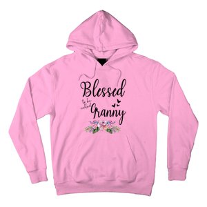 Blessed To Be Called Granny Floral Granny Mothers Day Gift Hoodie