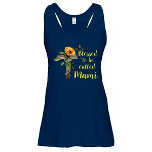 Blessed To Be Called Mami Ladies Essential Flowy Tank