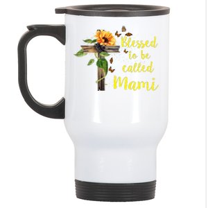 Blessed To Be Called Mami Stainless Steel Travel Mug