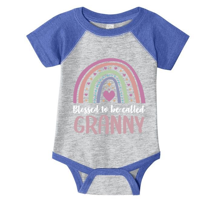 Blessed To Be Called Granny Mother's Day Granny Gift Infant Baby Jersey Bodysuit