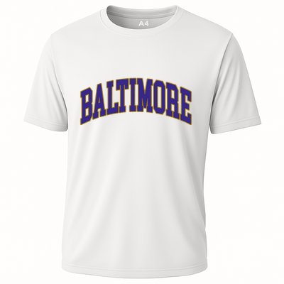 Baltimore Text Performance Shirt
