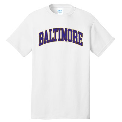 Baltimore Text Tall T-Shirt