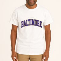 Baltimore Text Tall T-Shirt