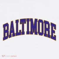 Baltimore Text Sustainable Bucket Hat