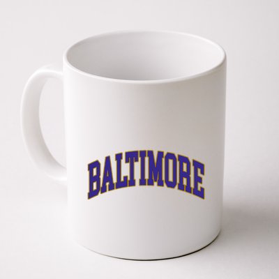 Baltimore Text Mug