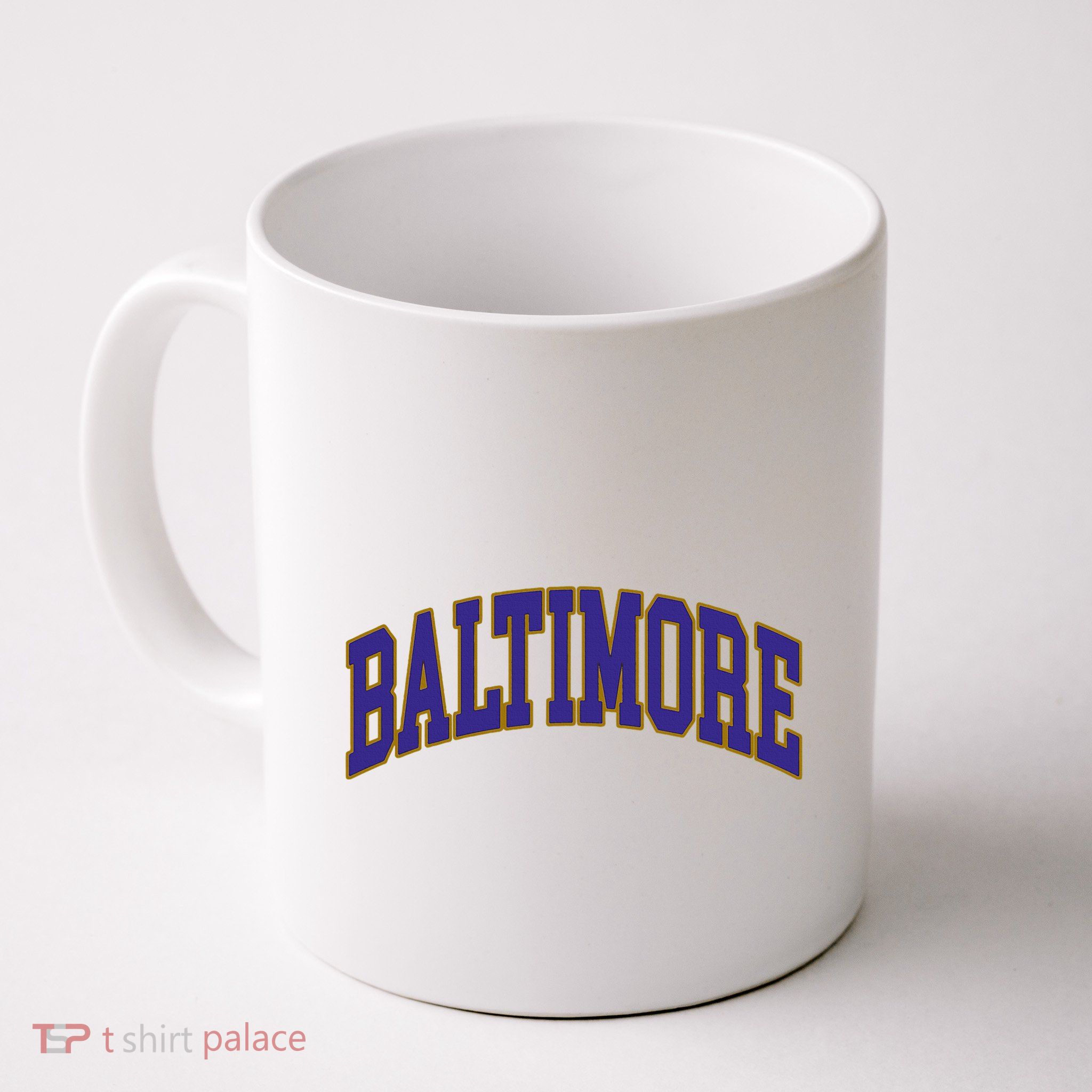 Baltimore Text Mug
