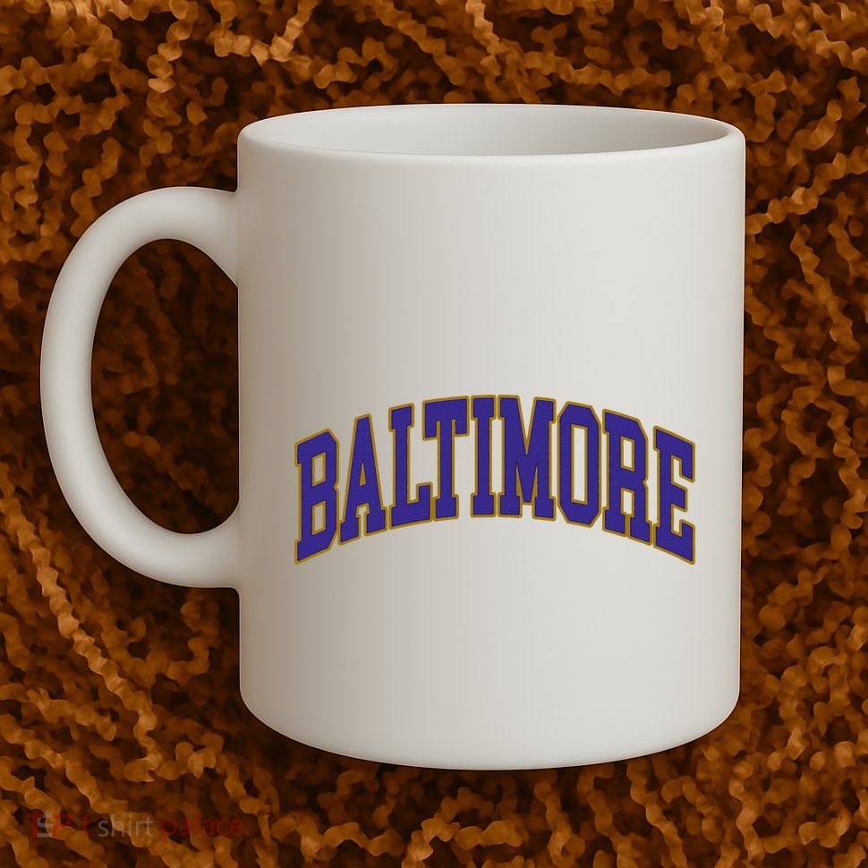Baltimore Text Mug