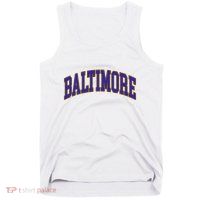 Baltimore Text Tank Top