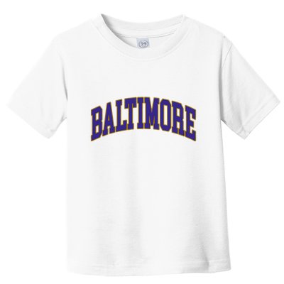 Baltimore Text Toddler T-Shirt