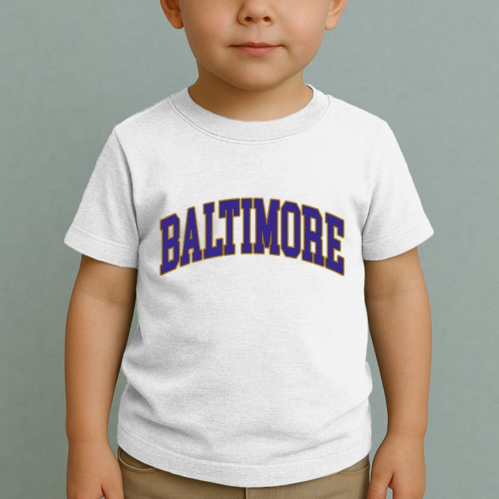 Baltimore Text Toddler T-Shirt