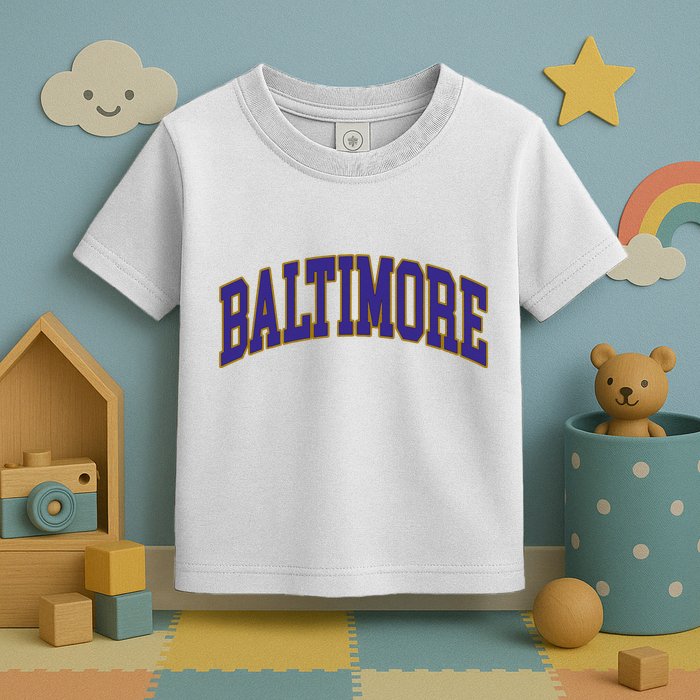 Baltimore Text Toddler T-Shirt