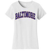 Baltimore Text Women's T-Shirt