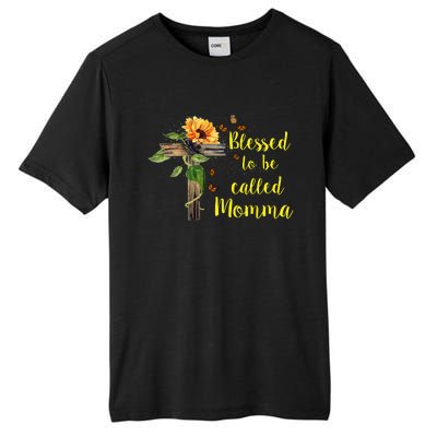 Blessed To Be Called Momma Tall Fusion ChromaSoft Performance T-Shirt