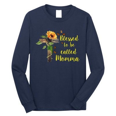 Blessed To Be Called Momma Long Sleeve Shirt