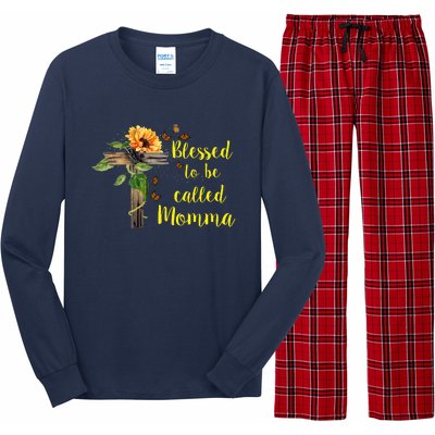 Blessed To Be Called Momma Long Sleeve Pajama Set