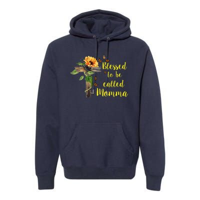 Blessed To Be Called Momma Premium Hoodie