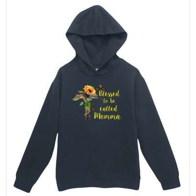 Blessed To Be Called Momma Urban Pullover Hoodie