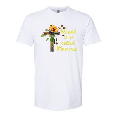 Blessed To Be Called Momma Softstyle CVC T-Shirt