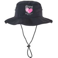 Blessed To Be Called Breast Cancer Survivor Pink Butterfly Legacy Cool Fit Booney Bucket Hat