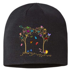 Butterfly Tree Beautiful Butterflies Sustainable Beanie