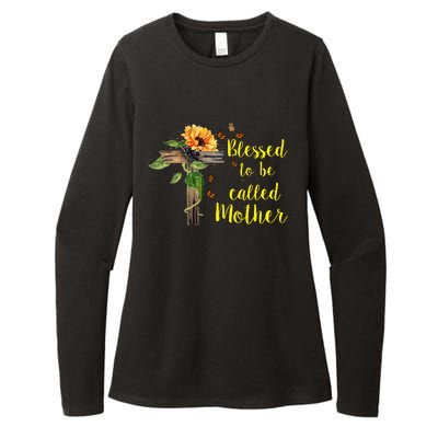 Blessed To Be Called Mother Womens CVC Long Sleeve Shirt